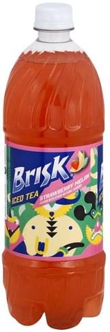 Brisk Strawberry Melon Iced Tea - 1.05 QT, Nutrition Information