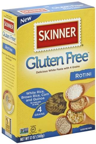 Skinner Gluten Free, Rotini Pasta - 12 oz, Nutrition Information | Innit