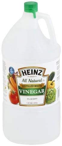 Heinz White, Distilled Vinegar - 1.32 gl, Nutrition Information | Innit