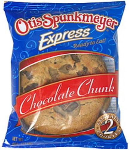 Otis Spunkmeyer Chocolate Chunk Cookie - 2 ea, Nutrition Information ...