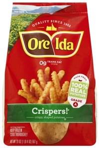 Ore Ida Crispers! - 20 oz, Nutrition Information | Innit