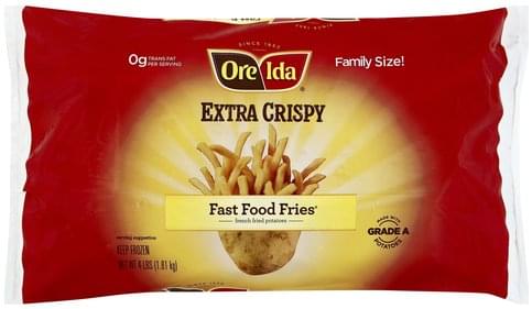 Ore Ida Extra Crispy Fast Food Fries