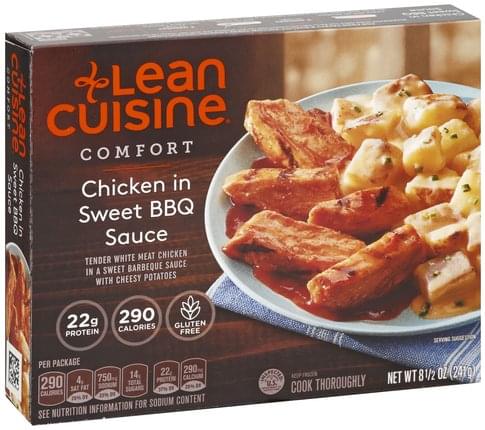 Lean Cuisine Chicken in Sweet BBQ Sauce - 8.5 oz, Nutrition Information |  Innit