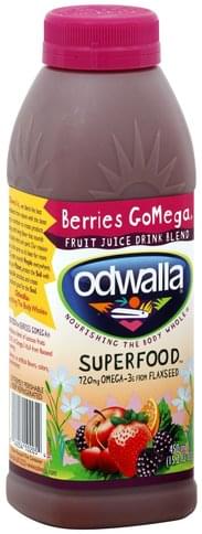 Odwalla Superfood, Berries GoMega Fruit Juice Drink Blend - 15.2 oz ...