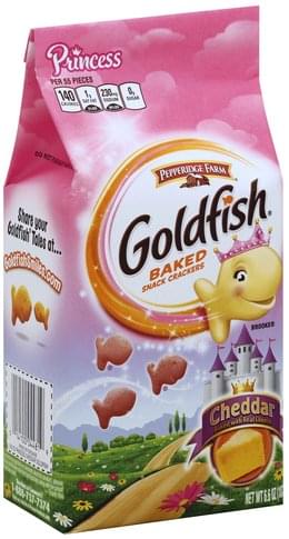 pink goldfish crackers