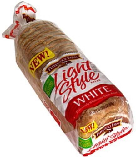 Pepperidge Farm White Light Style Bread - 16 Oz, Nutrition Information ...