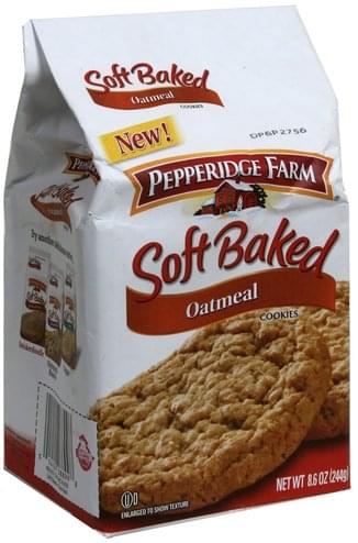 Pepperidge Farm Oatmeal Cookies - 8.6 oz, Nutrition Information | Innit