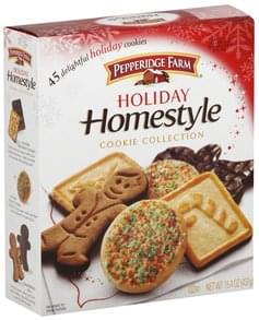 Pepperidge Farm Holiday Homestyle Cookie Collection - 45 Ea, Nutrition 