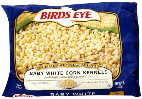 Birds Eye Baby White Corn Kernels - 1 lb, Nutrition Information | Innit