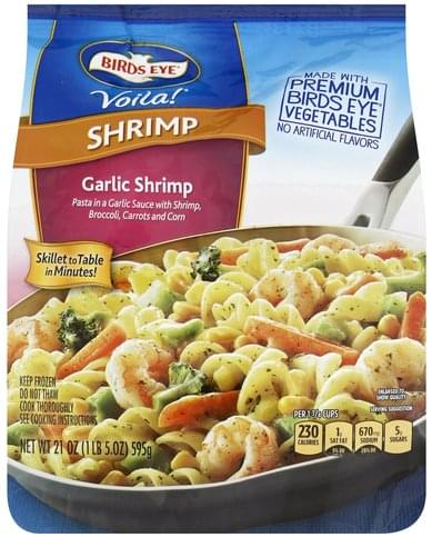 Birds Eye Garlic Shrimp - 21 oz, Nutrition Information | Innit