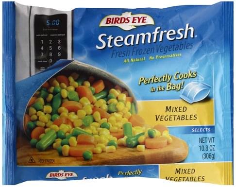 Birds Eye Mixed Vegetables - 10.8 oz, Nutrition Information | Innit