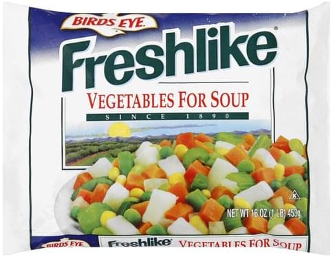 Birds Eye Vegetables For Soup - 16 oz, Nutrition Information | Innit