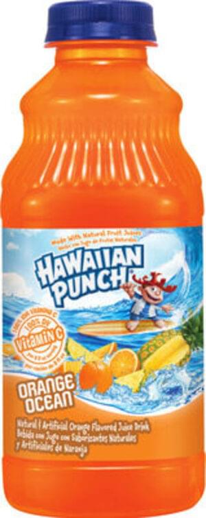 Hawaiian Punch Orange Ocean Regular Juice Drink - 32 fl oz, Nutrition ...