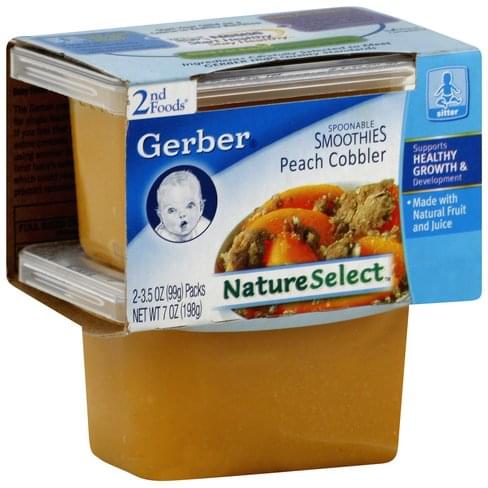 gerber peach cobbler