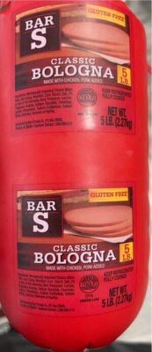 Bar-s Classic Bologna - 5 lb, Nutrition Information | Innit