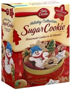 Betty Crocker 5 Mix Pouches Sugar Cookie Mix - 5 ea, Nutrition ...