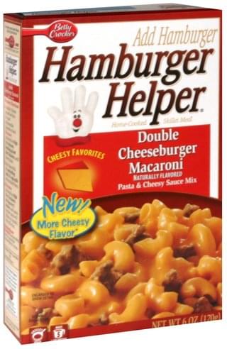 hamburger helper cheeseburger macaroni cooked