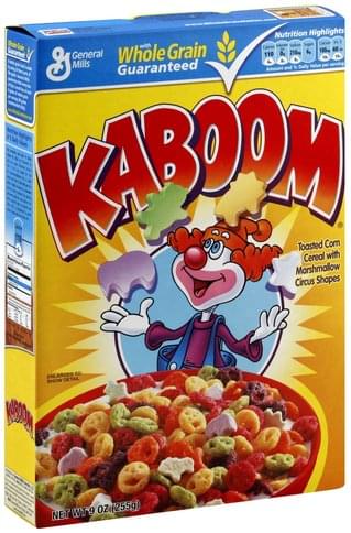 Kaboom Cereal - 9 oz, Nutrition Information | Innit