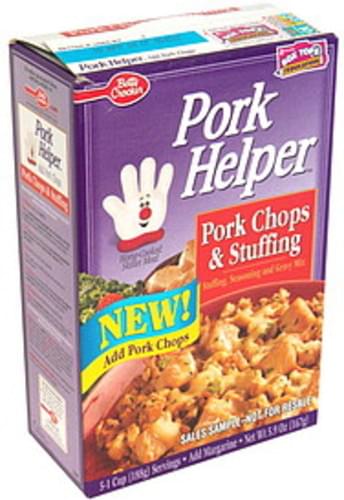 Pork Helper Pork Chops & Stuffing Home-Cooked Skillet Meal - 5.9 oz ...