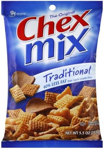 Chex Mix Traditional Snack - 5.5 oz, Nutrition Information | Innit