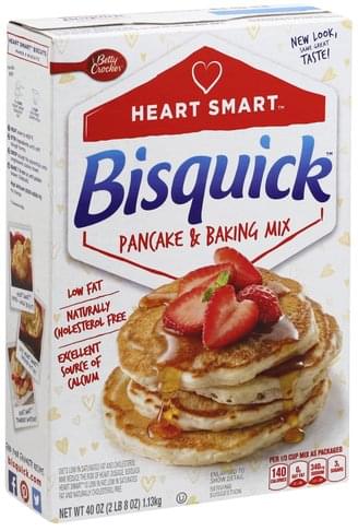 Bisquick Pancake & Baking Mix - 40 oz, Nutrition Information | Innit