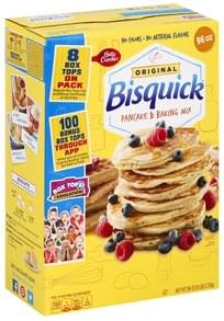 Bisquick Pancake, Original Baking Mix - 96 oz, Nutrition Information ...