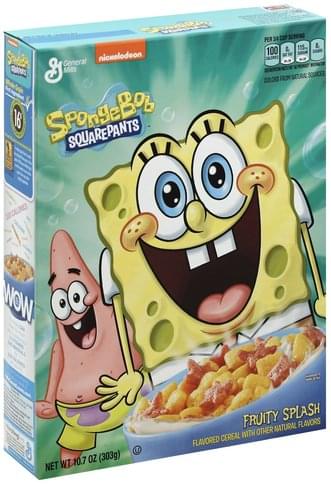 spongebob cereal toys