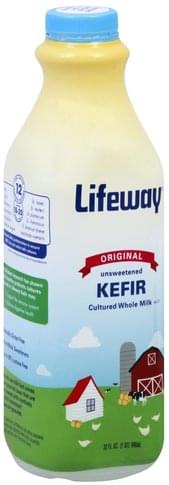 Lifeway Original, Unsweetened Kefir - 32 Oz, Nutrition Information | Innit