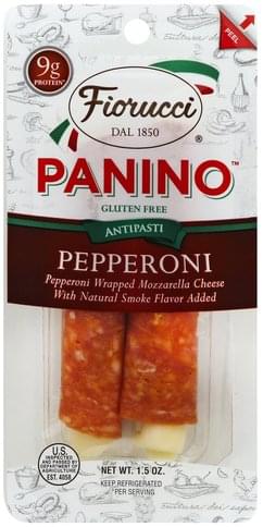 Fiorucci Pepperoni Panino 1 5 Oz Nutrition Information Innit