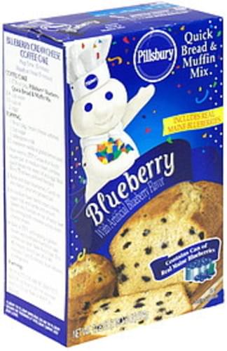 Pillsbury Blueberry Quick Bread & Muffin Mix - 17.8 Oz, Nutrition ...