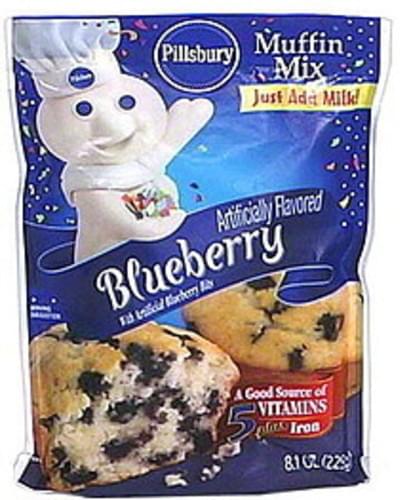 Pillsbury Blueberry Muffin Mix - 8.1 Oz, Nutrition Information | Innit