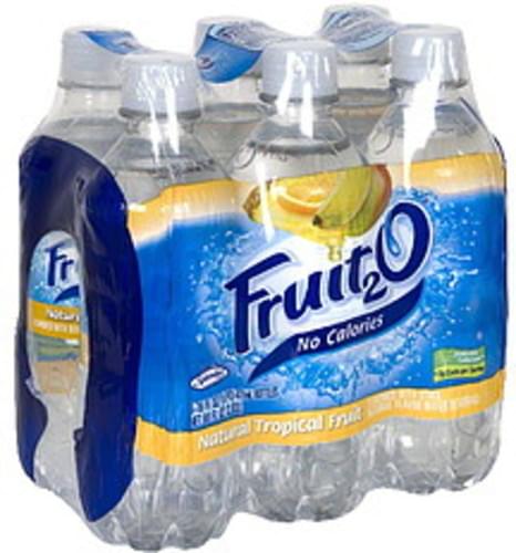 Fruit2O Natural Tropical Fruit Water Beverage - 6 ea, Nutrition ...