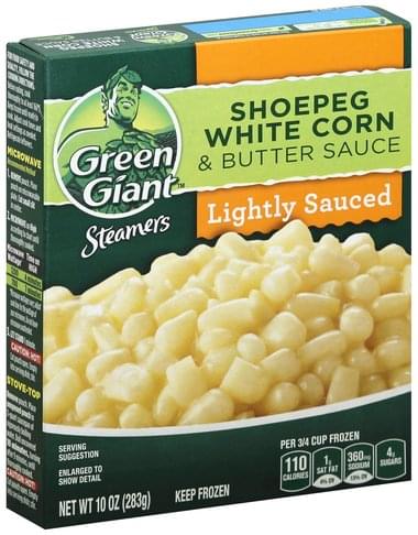 Green Giant Lightly Sauced Shoepeg White Corn & Butter Sauce - 10 oz ...