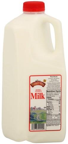 Turkey Hill Milk - 0.5 Gal, Nutrition Information | Innit