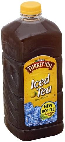 Turkey Hill Lemon Flavored Iced Tea - 64 oz, Nutrition Information | Innit