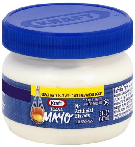 Kraft Real Mayonnaise - 5 oz, Nutrition Information | Innit