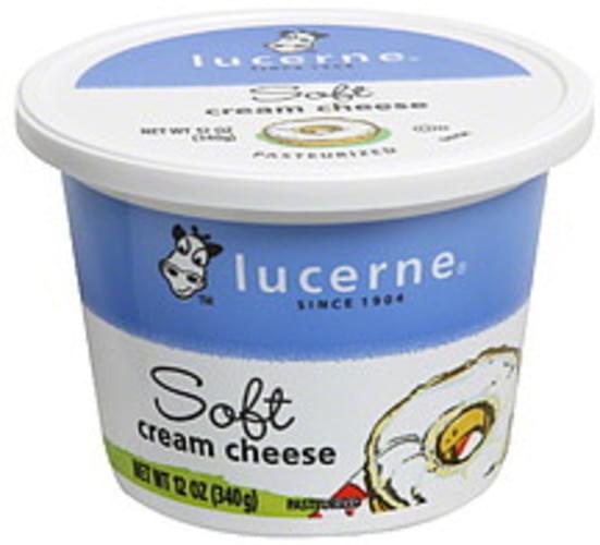 Lucerne Soft Cream Cheese 12 oz, Nutrition Information Innit