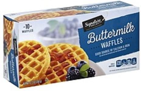 Signature Select Buttermilk Waffles - 10 Ea, Nutrition Information | Innit