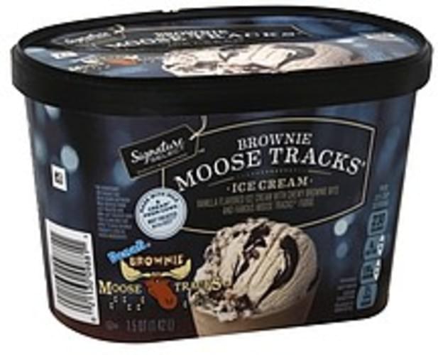 Signature Select Brownie Moose Tracks Ice Cream 15 Qt Nutrition Information Innit 