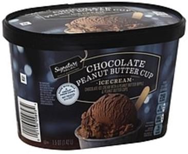 Signature Select Chocolate Peanut Butter Cup Ice Cream - 1.5 QT ...