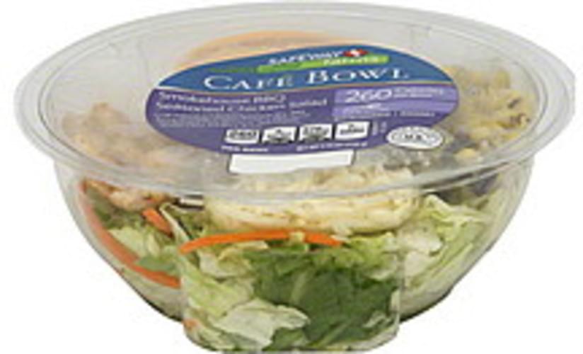 Safeway Smokehouse q Seasoned Chicken Salad Cafe Bowl 7 75 Oz Nutrition Information Innit