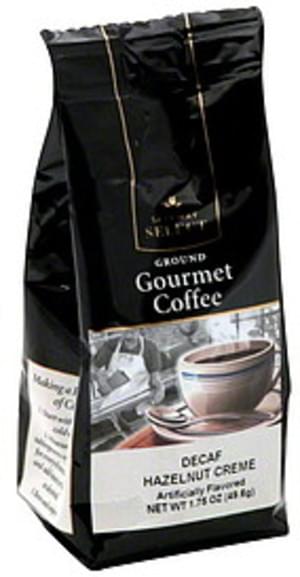 Safeway Select Ground Gourmet Decaf Hazelnut Creme Coffee 1 75 Oz