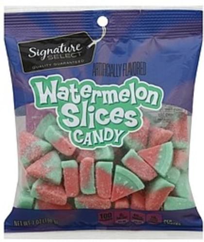 Signature Select Watermelon Slices Candy - 7 oz, Nutrition Information ...