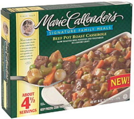 Marie Callenders Beef Pot Roast Casserole - 36 oz, Nutrition ...