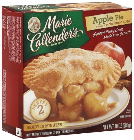 Marie Callenders Apple Pie 10 oz Nutrition Information Innit