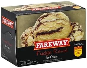 Fareway Fudge Revel Ice Cream - 1.75 QT, Nutrition Information | Innit