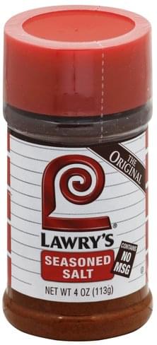 Lawrys The Original Seasoned Salt 4 Oz Nutrition Information Innit   00021500000574 NSTZqiyXvvFZJg 0 S500 