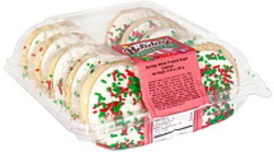 Safeway White Frosted Sugar Cookies - 10 ea, Nutrition Information | Innit