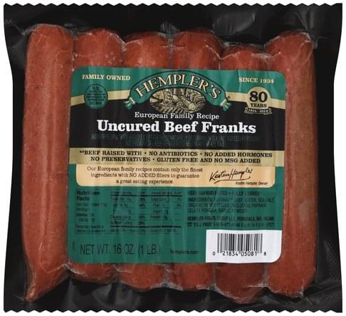 Hemplers Hot Links Sausage - 16 Oz - Vons