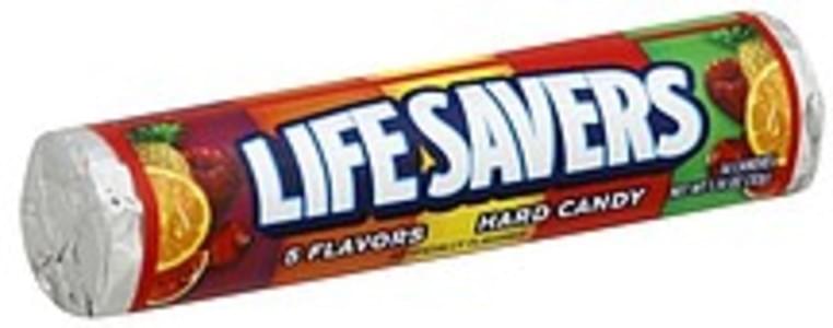 Lifesavers 5 Flavors Lifesavers Hard Candy 5 Flavors Roll - 1.14 oz ...